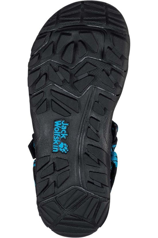 Jack Wolfskin Sandale 2 In 1 Black/Blue