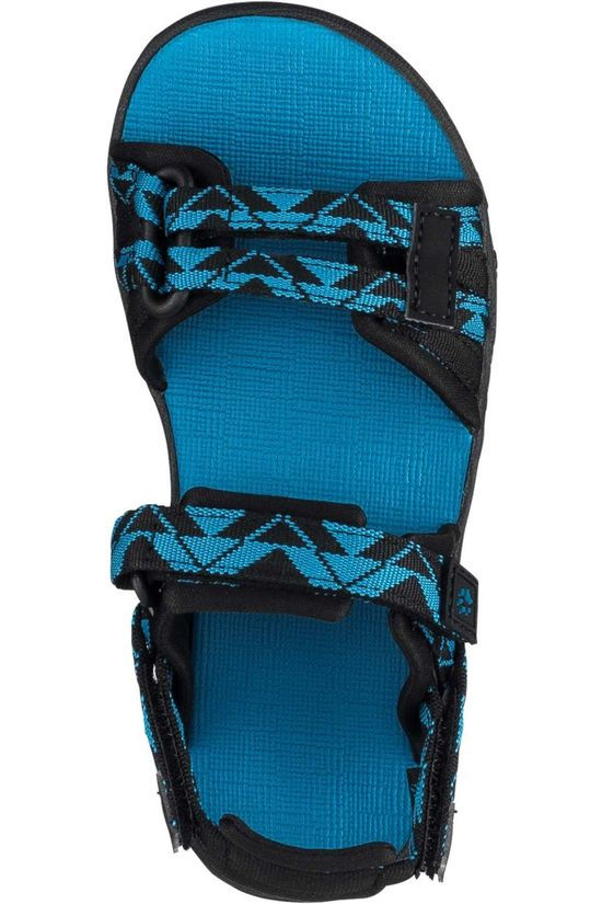 Jack Wolfskin Sandale 2 In 1 Black/Blue