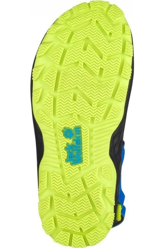 Jack Wolfskin Sandaal Outdoor Action Blue/Lime Green