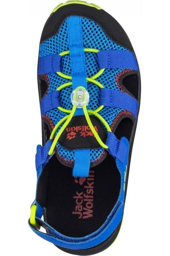Jack Wolfskin Sandaal Outdoor Action Blue/Lime Green