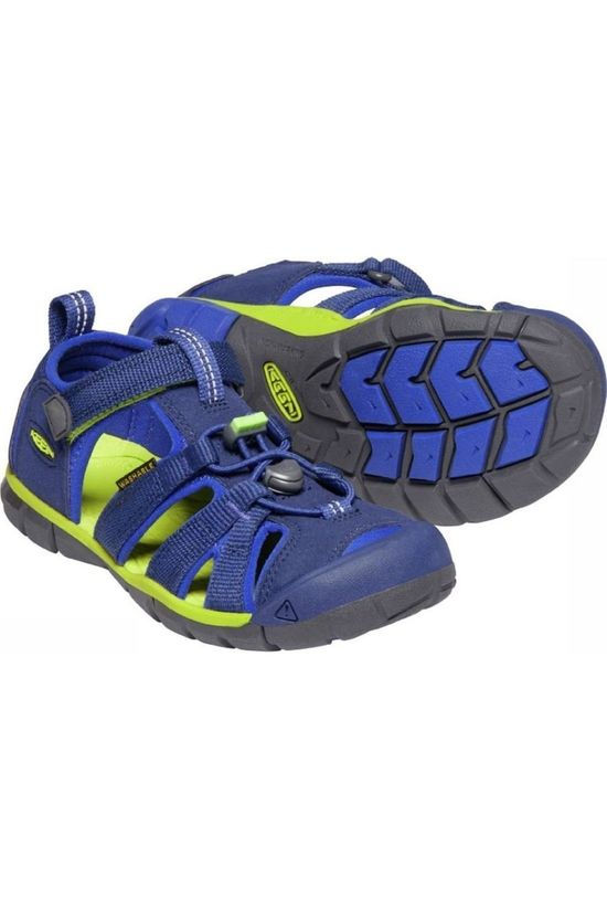 Keen Sandaal Seacamp II Cnx Royal Blue/Lime Green