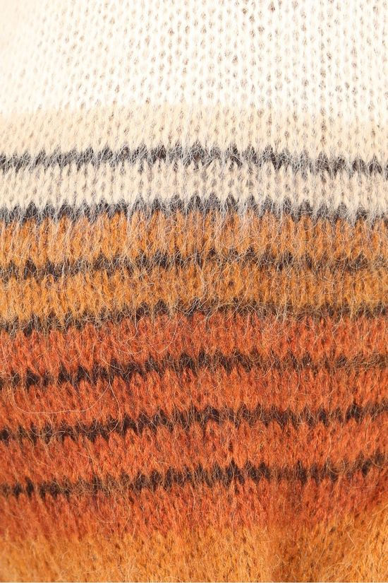 FRNCH Pull Naika off white/rust