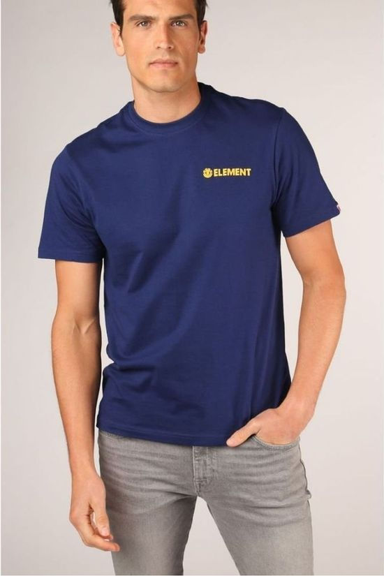 Element T-Shirt Blazin Chest dark blue