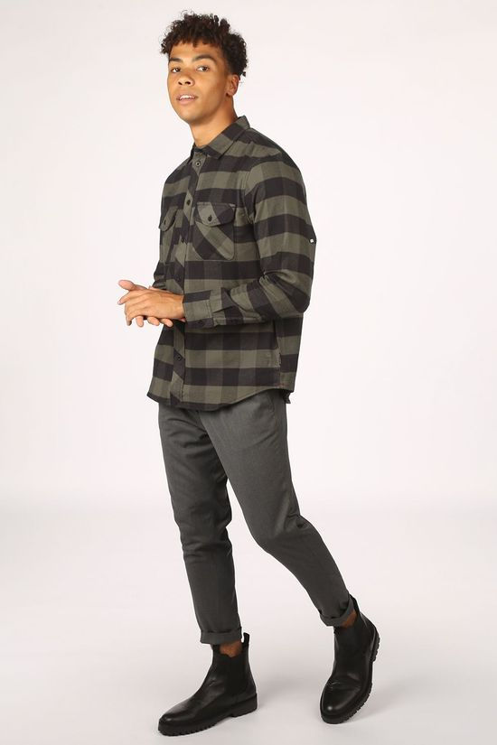 Element Hemd Tacoma Dark Khaki/Black