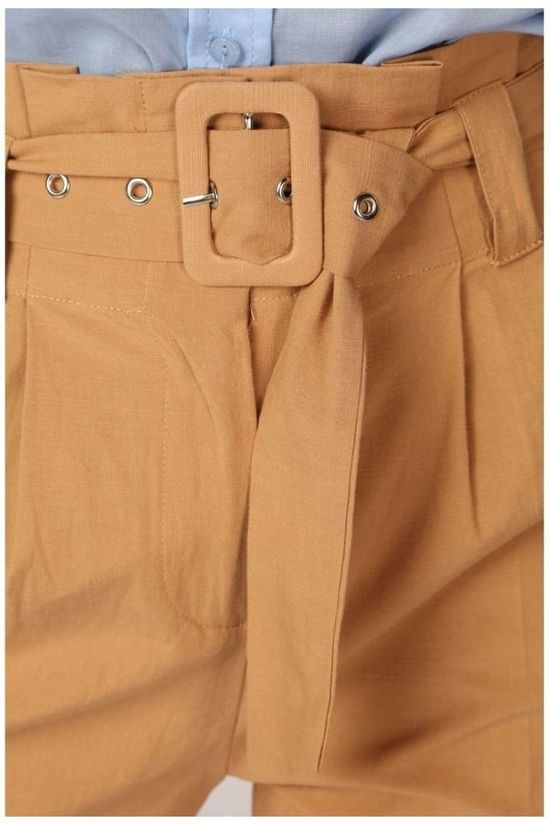 Grace&Mila Pantalon Andrea Camel Brown