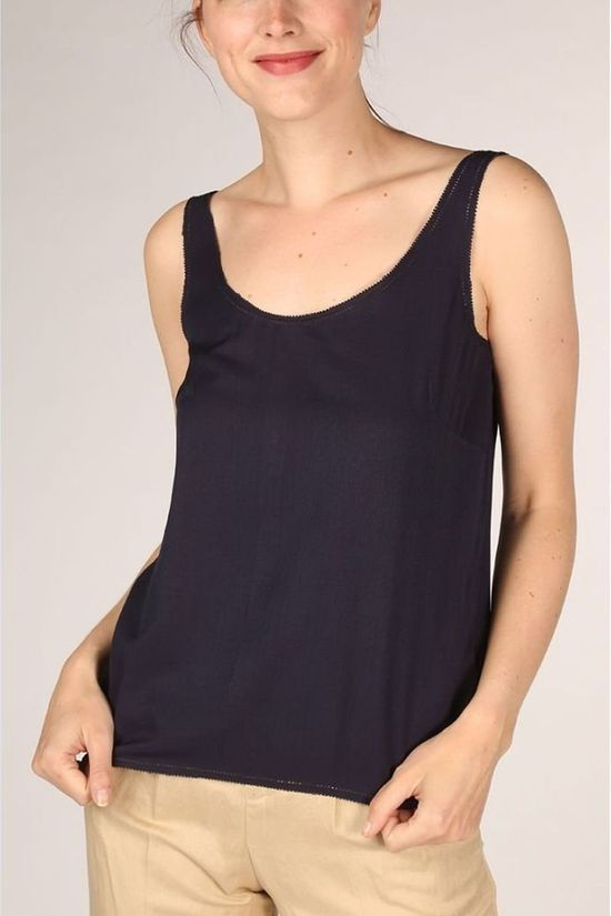 Grace&Mila Blouse Appel Navy Blue