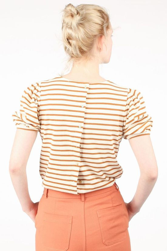Grace&Mila Pull Celestin Beige/Camel Brown