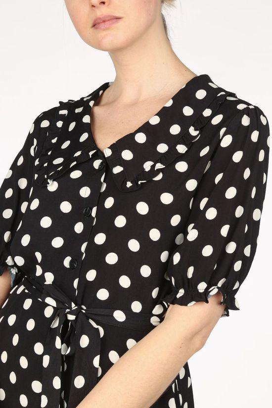 Grace&Mila Robe Chourouk Black/White