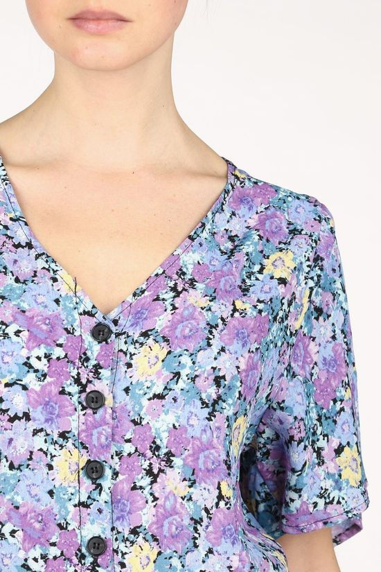 Grace&Mila Robe Carrie light blue/purple