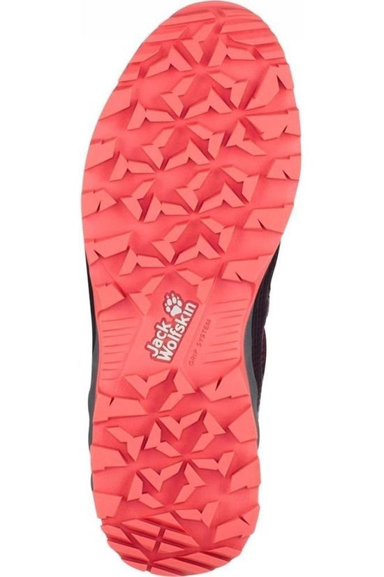 Jack Wolfskin Chaussure Cascade Hike Xt Texapore dark red/mid pink