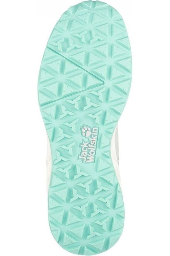 Jack Wolfskin Chaussure Woodland Vent light grey/light green