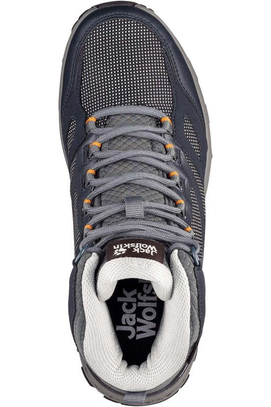 Jack Wolfskin Chaussure Downhill Texapore Mid dark blue/mid grey