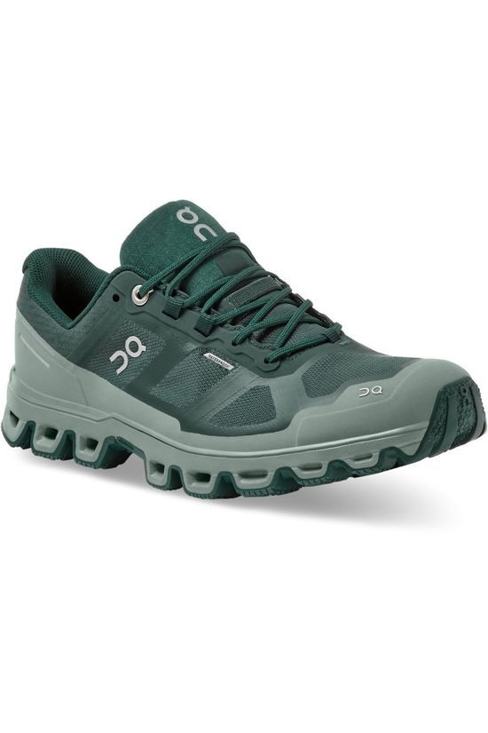 On Running Schoen Cloudventure Waterproof Women dark green/mid green