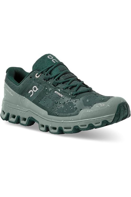 On Running Schoen Cloudventure Waterproof Women dark green/mid green