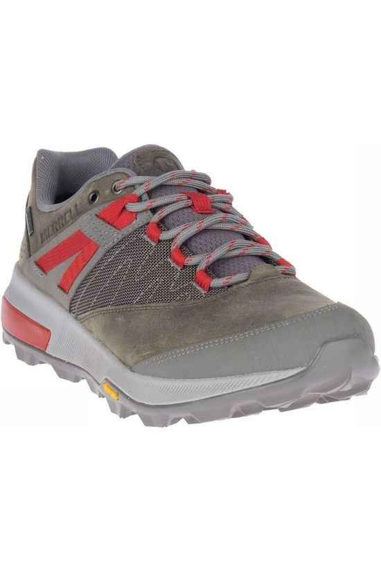 Merrell Chaussure Zion Gore-Tex mid grey/red