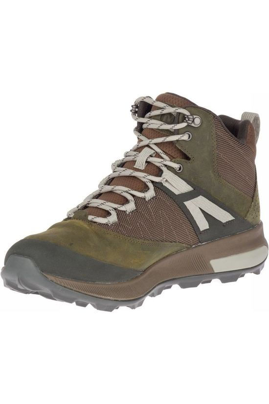 Merrell Chaussure Zion Mid Gore-Tex dark green/brown