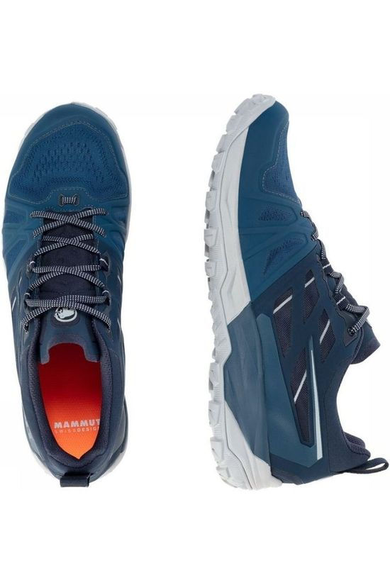 Mammut Chaussure Saentis Low Gore-Tex Petrol/Mid Blue