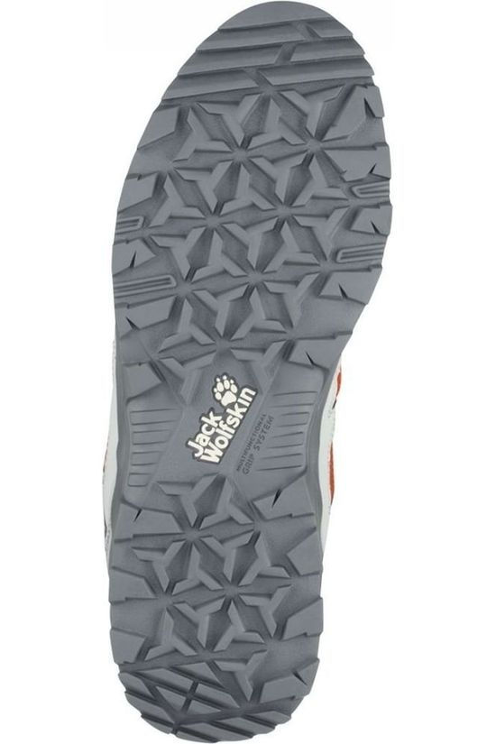 Jack Wolfskin Chaussure Vojo Hike Xt Vent Light Grey/Orange