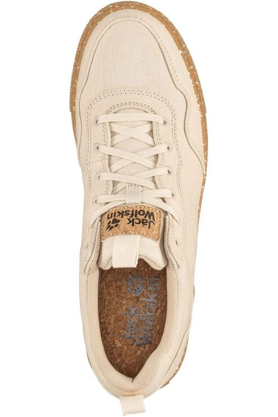 Jack Wolfskin Schoen Ecostride Low Ecru