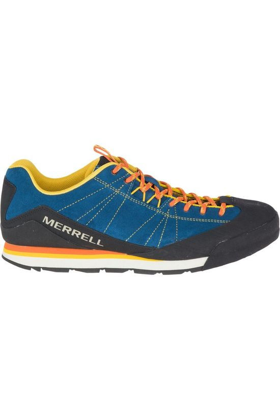 Merrell Chaussure Catalyst Suede Mid Blue/Navy Blue