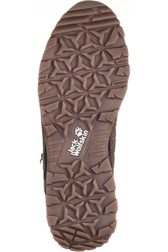 Jack Wolfskin Chaussure Cascade Hike Lt Texapore Mid mid brown