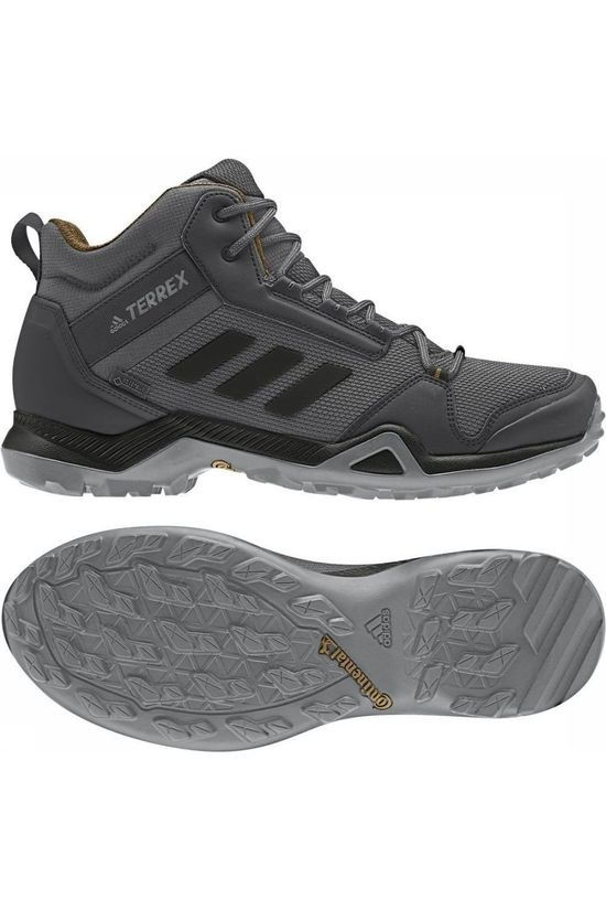 Adidas_test Chaussure Terrex Ax3 Mid Gore-Tex Men dark grey/dark yellow