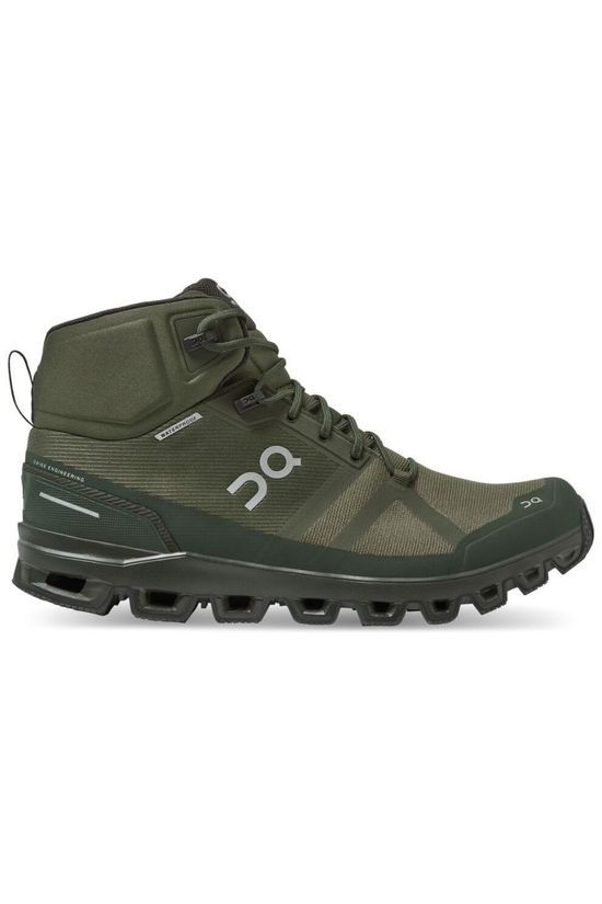 On Running Schoen Cloudrock Waterproof Men Green/Black