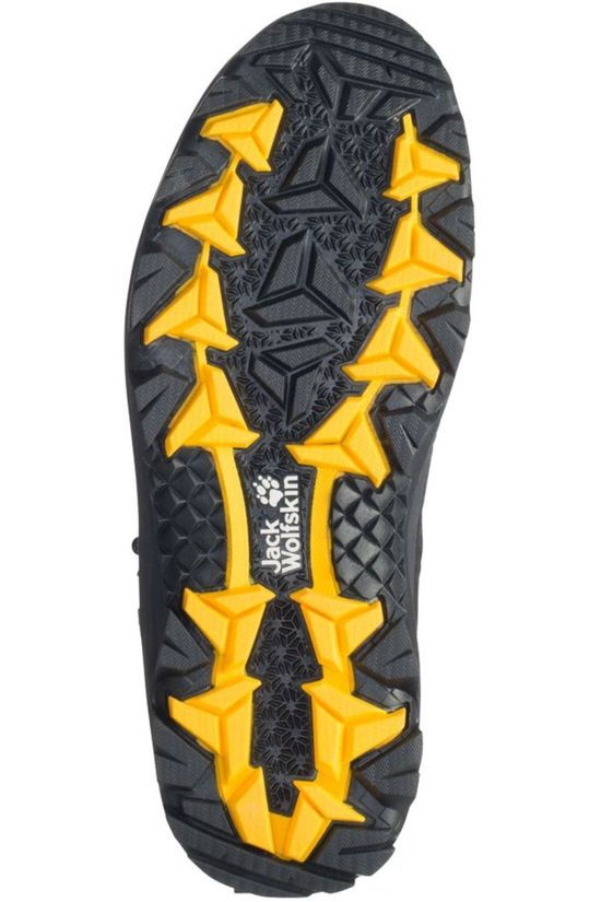Jack Wolfskin Chaussure Vojo 3 Mid Texapore dark grey/yellow