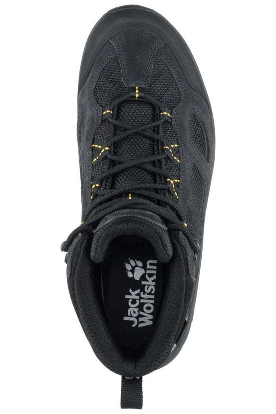 Jack Wolfskin Chaussure Vojo 3 Mid Texapore dark grey/yellow
