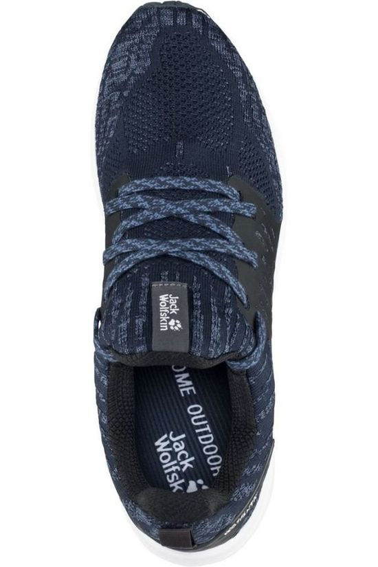 Jack Wolfskin Chaussure Coogee Knit Low Dark Blue/Black