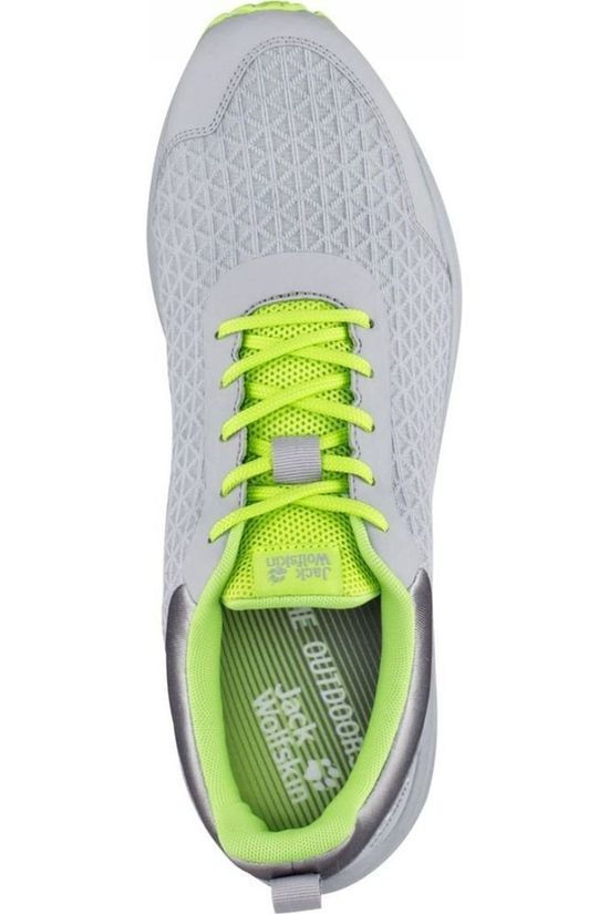 Jack Wolfskin Schoen Coogee Lite Light Grey/Lime Green