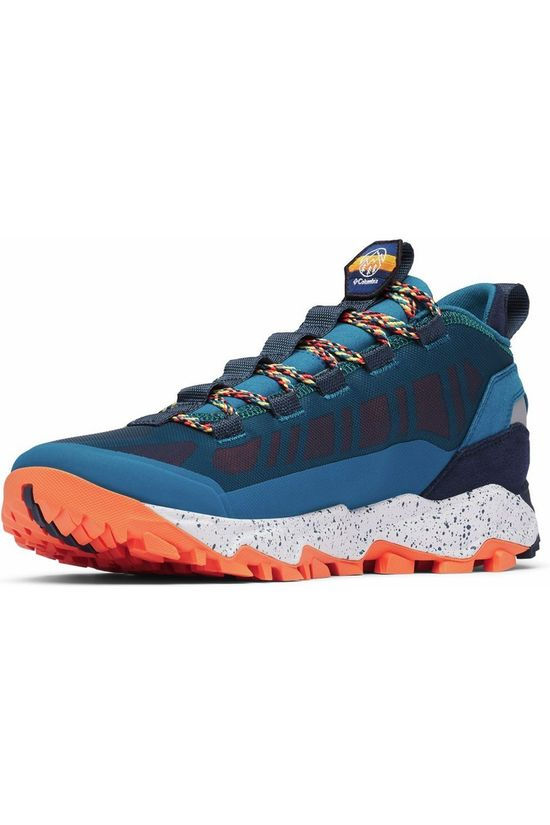 Columbia Chaussure Flow Borough Low Blue/Orange