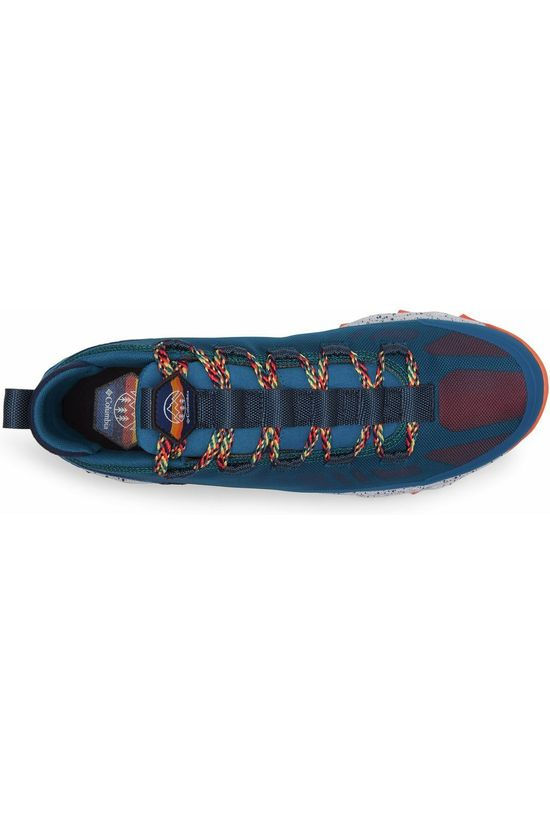 Columbia Chaussure Flow Borough Low Blue/Orange