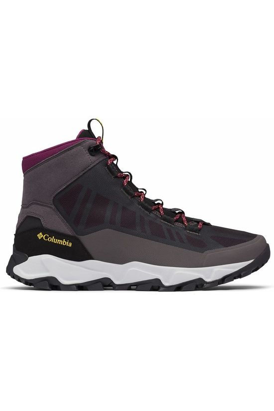 Columbia Chaussure Flow Borough Mid dark grey/purple