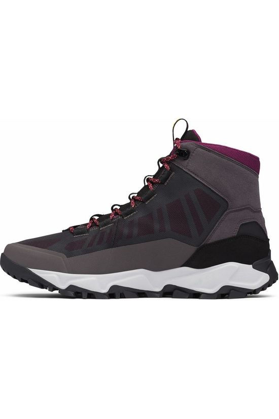 Columbia Chaussure Flow Borough Mid dark grey/purple