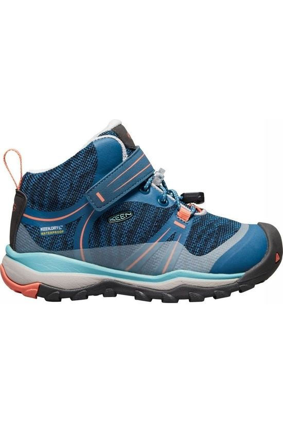 Keen Schoen Terradora Mid WP Kids Petrol/Mid Blue