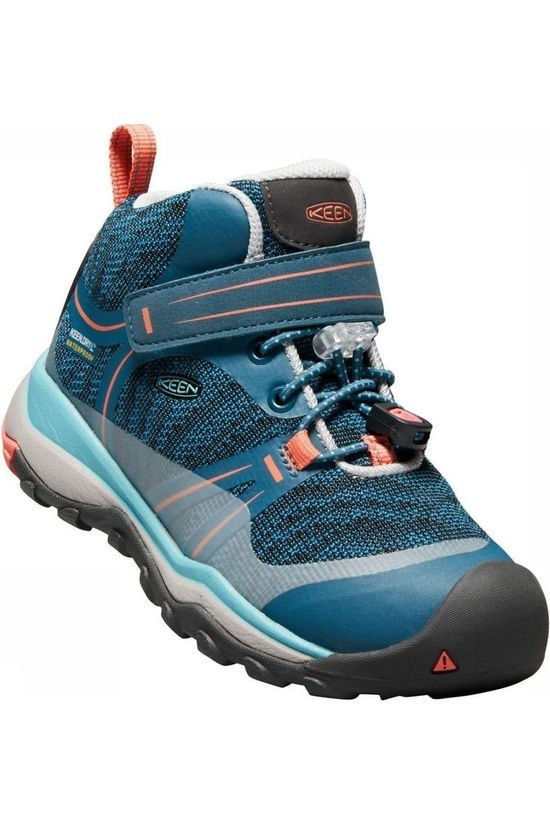 Keen Schoen Terradora Mid WP Kids Petrol/Mid Blue