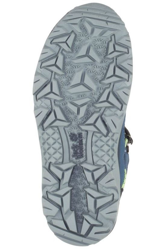 Jack Wolfskin Schoen Vojo Texapore Mid Dark Blue/Lime Green