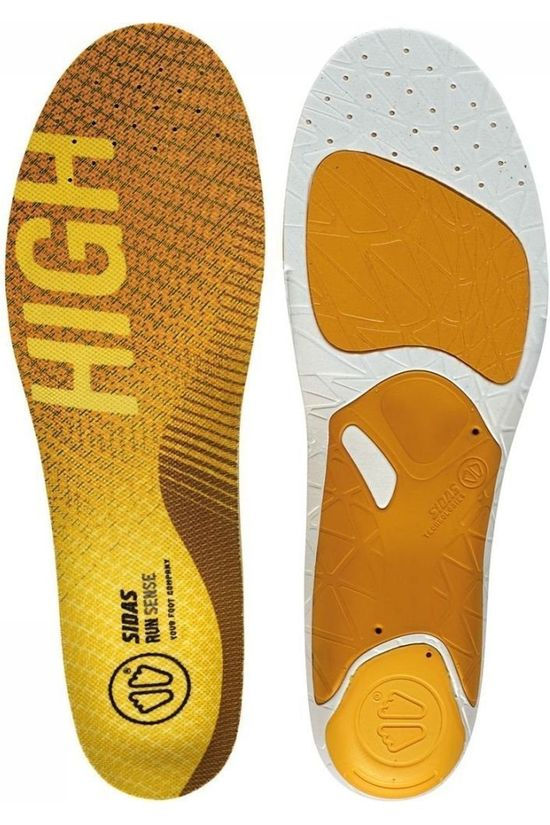 Sidas Inlegzool 3 Feet Run Sense High No colour / Transparent