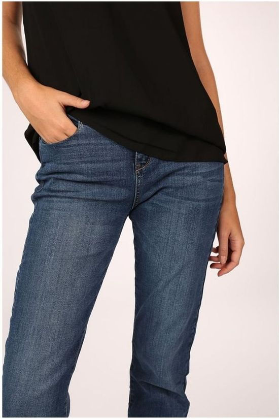 Esprit Jeans Medium Rise Straight Modern Mid Blue (Jeans)