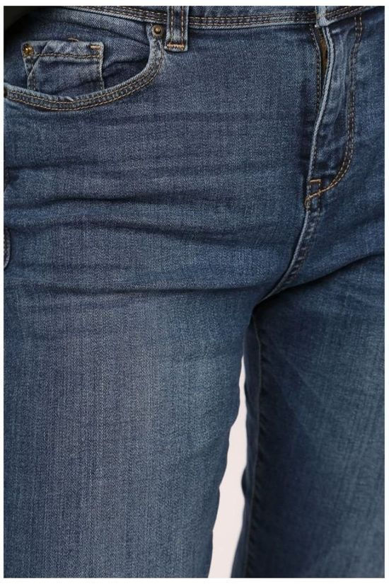 Esprit Jeans Medium Rise Straight Modern Mid Blue (Jeans)