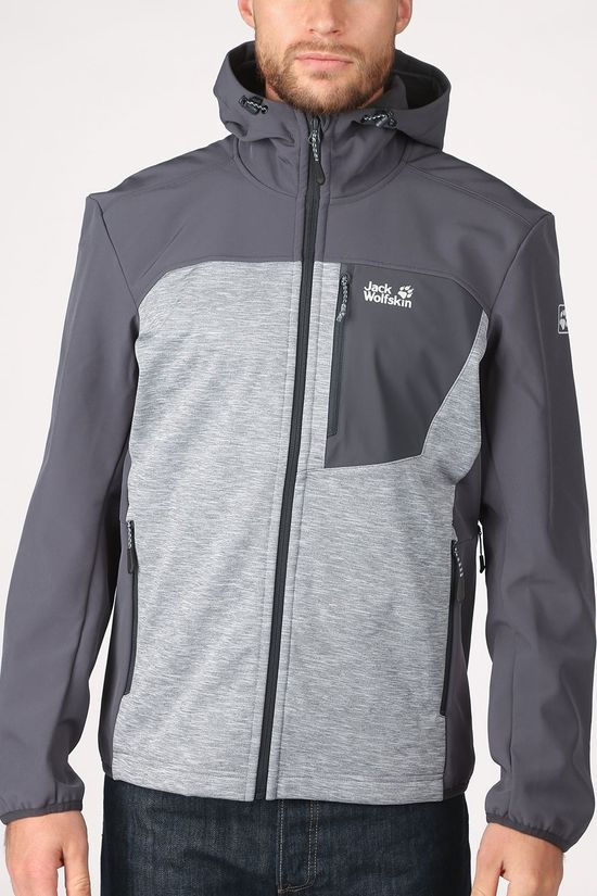 Jack Wolfskin Softshell Sky Peak dark grey/mid grey