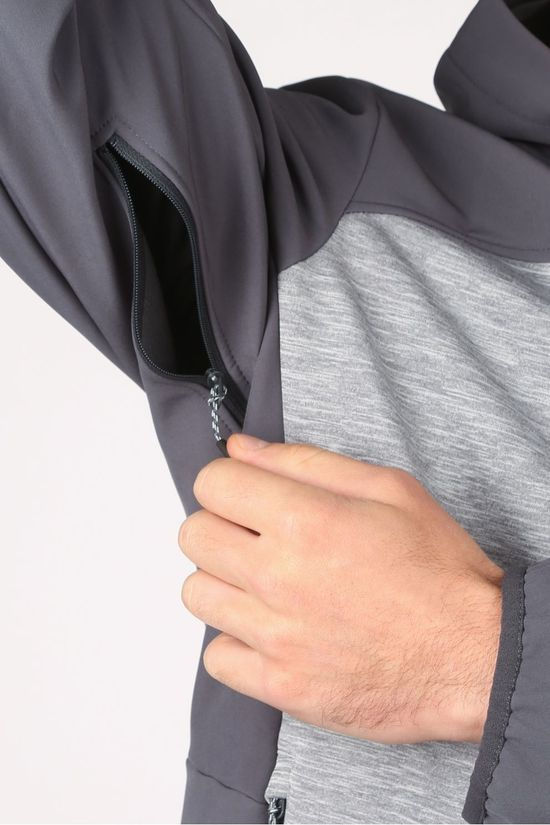 Jack Wolfskin Softshell Sky Peak dark grey/mid grey