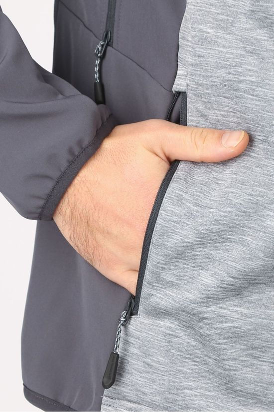 Jack Wolfskin Softshell Sky Peak dark grey/mid grey