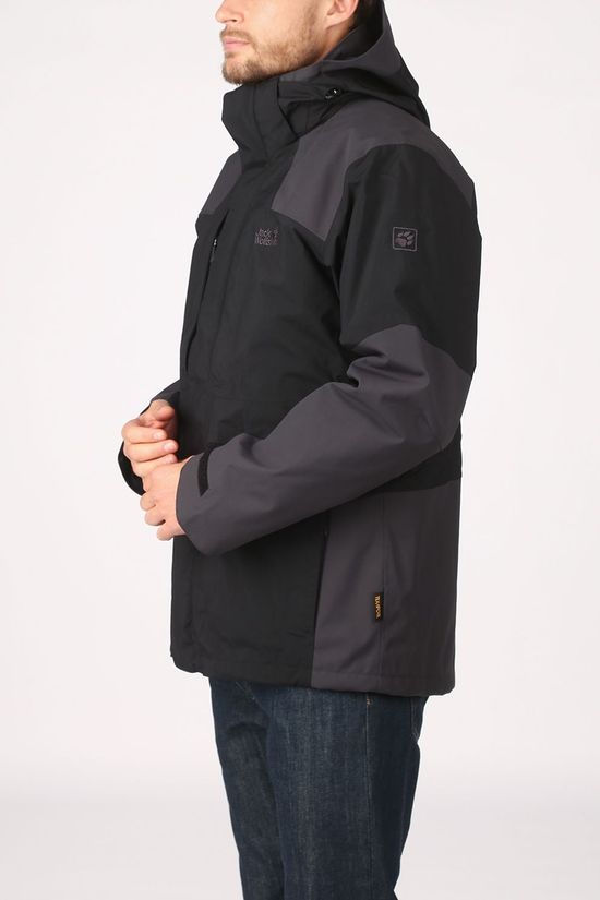 Jack Wolfskin Jas Thorvald 3In1 Black