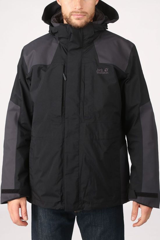 Jack Wolfskin Jas Thorvald 3In1 Black