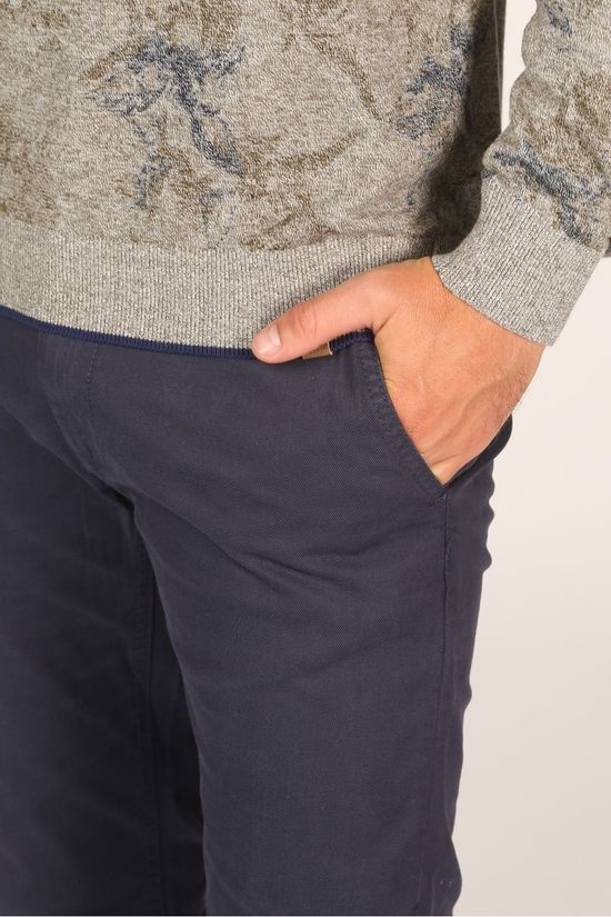 Tom Tailor Broek 1012992 dark blue
