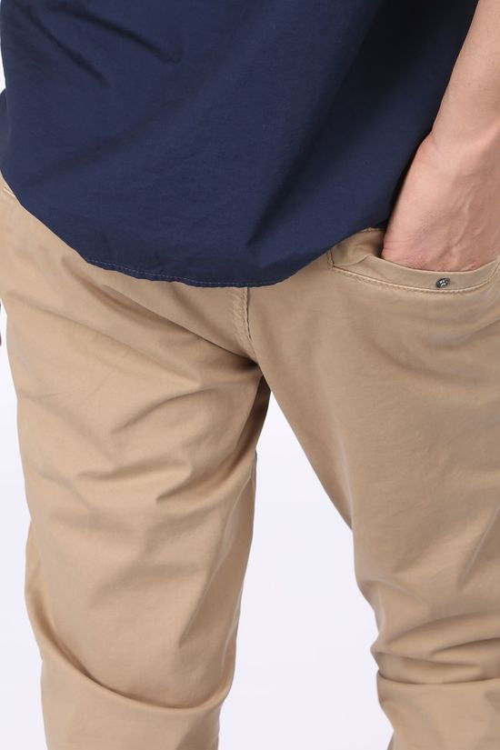 camel active Broek Houston Sand Brown