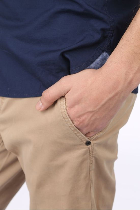camel active Broek Houston Sand Brown