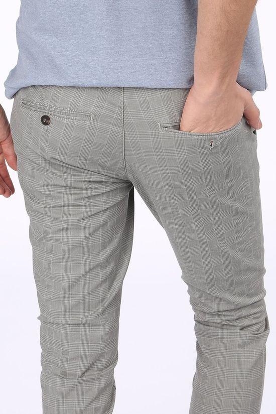 Fynch-Hatton Broek 11212805 Light Grey/Ass. Geometric
